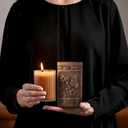 Wooden Cremation Urns for Human Ashes 20 lbs - Decorative Funeral, Burial Urn for Adult Female & Male - Wood Urn for Women, Men & Loved Ones - Butterfly