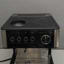 Joy Pebble 15 Bar Espresso Machine with Grinder & Milk Frother, All-in-One Coffee Maker for Home Baristas, 30-Position Grinder, 2.9L Removable Tank,for Cappuccino Latte