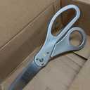 20" Giant Ribbon Cutting Scissors Silver Large Grand Opening Ribbon Cutting Ceremony Shears Grey Scissors Heavy Duty for Grand Openings Ceremonies Special Events & Inaugurations