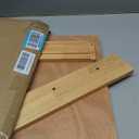 DINDON Pull Out Cabinet Organizer (20" W x 18" D) 1 TierSingle Tier Oak Wood Under Cabinet Slide Out Shelf Drawer Box