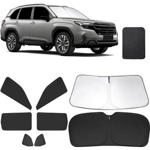 8 PCS Window Sun Shades for Subaru Forester 2025 2026 Accessories