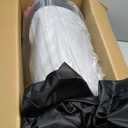 Air Tumble Track Mat, 6.6ft/10ft/13ft/16ft/20ft Inflatable Tumbling Track Mat for Gymnastics, 4/8in Thickness Gym Mats for Home Use/Training/Cheerleading/Yoga/Water with Electric Pump (Black-Green)