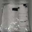 J.VER Men's Dress Shirts Solid Long Sleeve Stretch Wrinkle-Free Formal Shirt Business Casual Button Down Shirts (3X-Large, White)