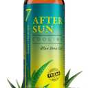 Seven Minerals NEW Cooling After Sun Gel with Aloe Vera - For Skin & Face with Instant Sunburn Relief. Unlike Regular Aftersun Lotion With Cucumber & Vitamin E (12 Fl Oz)
