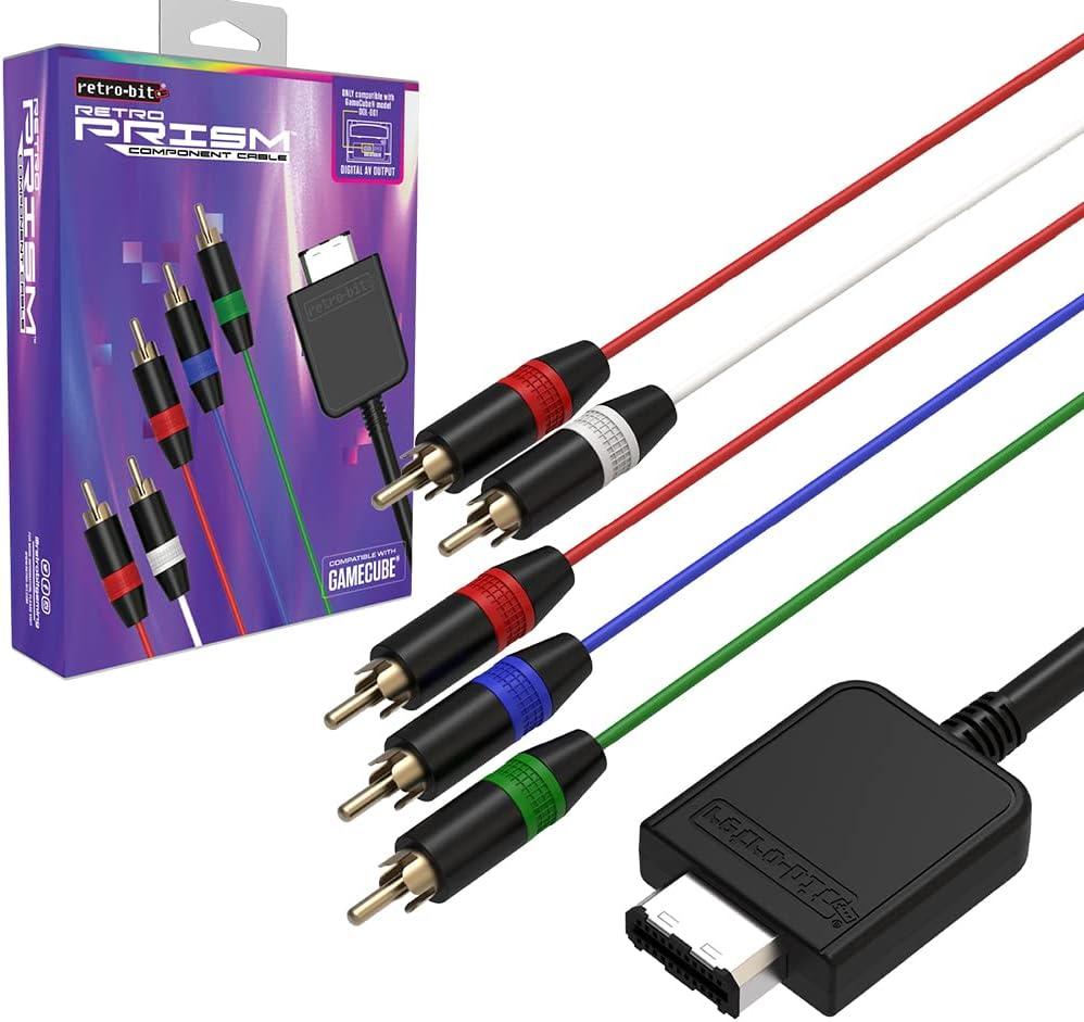 Retro-Bit Retro Prism Component Cable for Gamecube