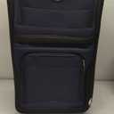 Travel Select Amsterdam Expandable Rolling Upright Luggage, Navy, Checked-Medium 25-Inch