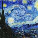 MaxRenard Game 1000 Pieces Jigsaw Puzzle For Adult Fine Art Collection Toy -The Starry Night- Homewall Decoration Christmas Gifts Happy New Year