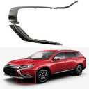 LH Front Bumper Upper Chrome Trim Molding Strip Replacement for Outlander 2016-2019 MI1047103 MI1047104