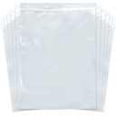 SNL Quality Zipper Lock Reclosable Clear Disposable Plastic Bags, Strong | 10" X 13" - 2 MIL - 100 Bags