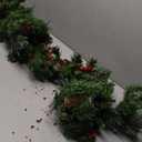 National Tree Company 9 ft. Crestwood Spruce Garland with Clear Lights