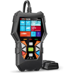 MOTOPOWER MP69040 Car OBD2 Scanner Check Engine Fault Code Reader Diagnostic Scan Tool, Black