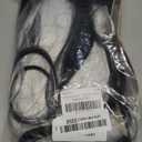 Fancy Hair Half Black Half White Long Curly Wavy Wigs Synthetic Long wavy Wig Daily Party Cosplay Wigs for Black Women 26"