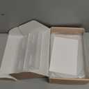 UNIQOOO Frosted Arch Wedding Table Numbers with Stands 1-20, 5x7" Acrylic Display Signs and Holders, Pack of 20, Perfect for Centerpiece, Reception, Decoration, Party, Anniversary, Event, White Font 1-20