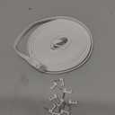 Cable Matters Cat6 Snagless Long Flat Ethernet Cable 50 ft in White with Nail-in Cable Clips