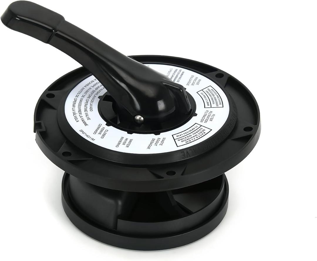 SPX0714BA Key Cover and Handle Assembly Compatible with Hayward SP0714T Top Mount MultiPort Valves and Pro Series Side & top Mount Sand Filter S210S, S220T2