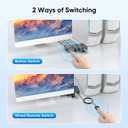 USB 3.0 HDMI KVM Switch 1 Monitors 2 Computers, 4K@60Hz KVM Switches for 2 Computers Sharing Monitor Keyboard Mouse Hard Drives Printer, with EDID Adaptive, 2USB Cable and Controller