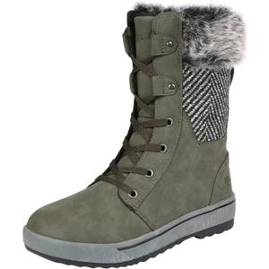 Northside Women's Brookelle Cold Weather Fashion Boot (6, Olive-310)