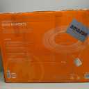 Solo Stove 42 Inch Fire Pit Surround Tabletop - Portable Protective Barrier for Wood Burning Fire Pits for Safety & Extra Space - Powder-Coated Steel and UV-Resistant Outdoor Fabric, Black