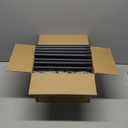 Woolmug Solar Pathway Lights, 6 Pack LED Solar Light Outdoor Waterproof, Auto On/Off Path Lights for Walkway Outside Yard Lawn Sidewalk(Warm White)