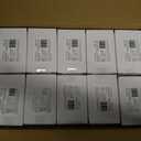 Westbrass D201-10-26 1-5/8" x 2-1/4" Solid Brass Air Gap Cap Only, Non-Skirted, Polished Chrome (10-Pack)