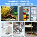 Yolev 6pcs Sunroof Drain Cleaning Tool,120 Inch Extra Long Pipe Cleaners Drain Brush Pipe Cleanings with Straight Brush,Syringe Hose,Sponge Sun Roof Drains Cleaning Tool for Auto Car Sunroof Wiper