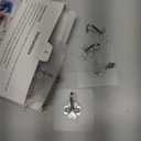 24 Pack Self Adhesive Hooks Heavy Duty - 33lb Max, Transparent, Waterproof, Sticky Wall Hooks for Keys, Bathroom, Shower, Outdoor, Kitchen, Door, Home Improvement, Utility