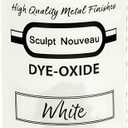 Aves Sculpt Nouveau White Liquid Dye-Oxide - 1oz Bottle, Transparent Metal Coloring Dye for Patinas, Metal Coatings, Sculpting, Customizing, and Creating Intense Color Effects