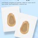 100 Pcs Adhesive Eye Patches for Kids, Medical Eye Patch Disposable Breathable Eyepatch for Amblyopia Lazy Eye Latex Free Adhesive Bandages for Children, 2.95 1.97 inches, Nude Color
