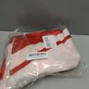 36 Inch Red Swirl Christmas Tree Skirt Sweet Candy Cane Red and White Ornaments Home Party Decoration (Medium)