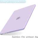B BELK Compatible with 2026 2025 2024-2022 MacBook Air 13.6 inch Case M5 M4 M3 M2 Model A3449 A3240 A3113 A2681, Protective Case for MacBook Air 13 + Keyboard & Screen Protector, Lavender Purple