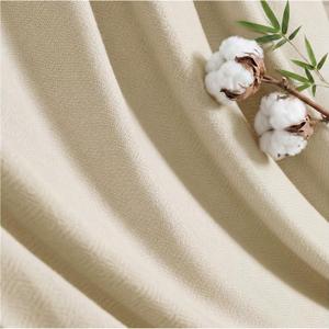 Madison Park King Size Blanket, 70% Rayon Bamboo-Based, 30% Cotton, Breathable for Hot Sleepers Menopause, Ultra Soft and Snag-Resistant, Summer Blanket for Bed or Couch, King 108"x90", Ivory