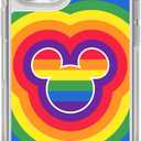 OtterBox iPhone 12 and 12 Pro Symmetry Series Series Case - Disney Pride, Ultra-Sleek, Wireless Charging Compatible, Raised Edges Protect Camera & Screen