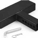 500 LBS Hitch Step Anti Slip and Rust Towing Bumper Guard Hitch Steps with Pin Fits 2 Inch Receivers for Pickup Truck RV SUV (30CM)