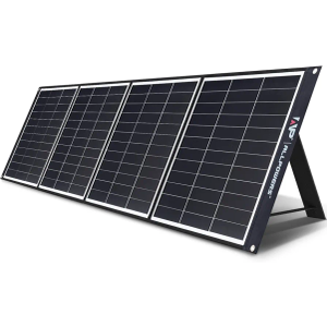 ALLPOWERS SP035 200W Portable Solar Panel Charger Monocrystalline Foldable Solar Panel Kit IP67 Waterproof Solar Power Battery for RV Solar Generator Outdoor Camping Off Grid Van