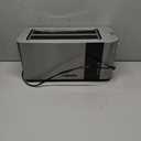 Mueller UltraToast Full Stainless Steel Toaster 4 Slice, Long Extra-Wide Slots for Bagels and Waffles, 6 Browning Levels, LED Display, Cancel/Defrost/Reheat Functions & Removable Tray, Kitchen Gadgets