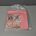 Pink Vintage Christmas Pillow Covers, Winter Holiday Pillow Covers 18x18, for Women Girls, Winter Holiday Pillows Decorative Decor Decorations Pillows for Couch Sofa