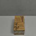 Husfunov Bamboo Salt Cellar, Salt Box with Magnetic Swivel Lid, Spice Box with Spoon, Round Salt Container for Storing Salt Pepper Sugar Herbs,6 Ounce Capacity, Set of 2