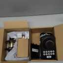 Veise Fingerprint Door Lock with 2 Lever Handles - Keyless Entry Door Lock, Electronic Keypad Deadbolt, Digital Smart Code & Front Handle Sets, Auto-Locking, Easy Installation, Oil Rubbed Bronze