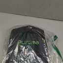 Puroma Bike Cover for 1/2/3 Bikes, 210D Waterproof Outdoor Storage Bicycle Covers Rain Sun UV Dust Wind Proof with Lock Hole for Mountain Road Electric Bike (Black & Green)