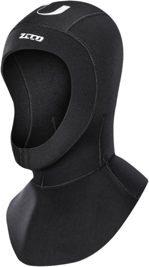 ZCCO Diving Hood 3mm/5mm Neoprene Wetsuit Hood - Durable & Stretchable Cap for Snorkeling, Kayaking, Surfing, Canoeing & Water Sports (Large)