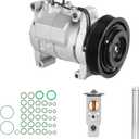 New AC Compressor with Clutch and Component Kit for Honda Accord 2.4L 2003 2004 2005 2006 2007 1521609 38810RAAA01