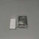 Geevon Wireless Indoor/Outdoor Thermometer & Hygrometer, Digital Temperature & Humidity Sensor with Time, Clock, 200ft/60m Range, 3.8 Large Display (Black B)