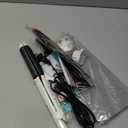 VGR Dual Voltage(100~250V) Travel Curling Iron with European Plug Adapter for International Travel, Europe Travel Essentials for Women, European Travel Must Haves