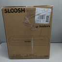 SLOOSH Inflatable Pool for Adults with Seats, 120" x 72" x 22" Full-Sized Blow Up Durable Thickened Above Ground Family Pool, Large Swimming Pools for Backyard Garden Lawn Summer Water Party, Cyan