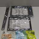 Mounting Dream TV Mount Fixed for Most 42-84 Inch Flat Screen TVs, TV Wall Mount Bracket up to VESA 600 x 400mm and 132 lbs - Fits 16"/18"/24" Studs - Low Profile and Space Saving MD2163-K