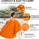 4Monster Camping Towels Super Absorbent, Fast Drying Microfiber Travel Towel, Quick Dry Ultra Soft Compact Gym Towel for Swimming Beach Hiking Yoga Travel Sports Backpack (59.00" x 30.00", Orange)