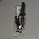 REVLON SmoothStay Coconut Oil Infused Hair Curling Iron - Barrel Curling Iron 1  Inch for Loose Curls, Shinier, Visibly Smoother Hair (1  in) (Black)