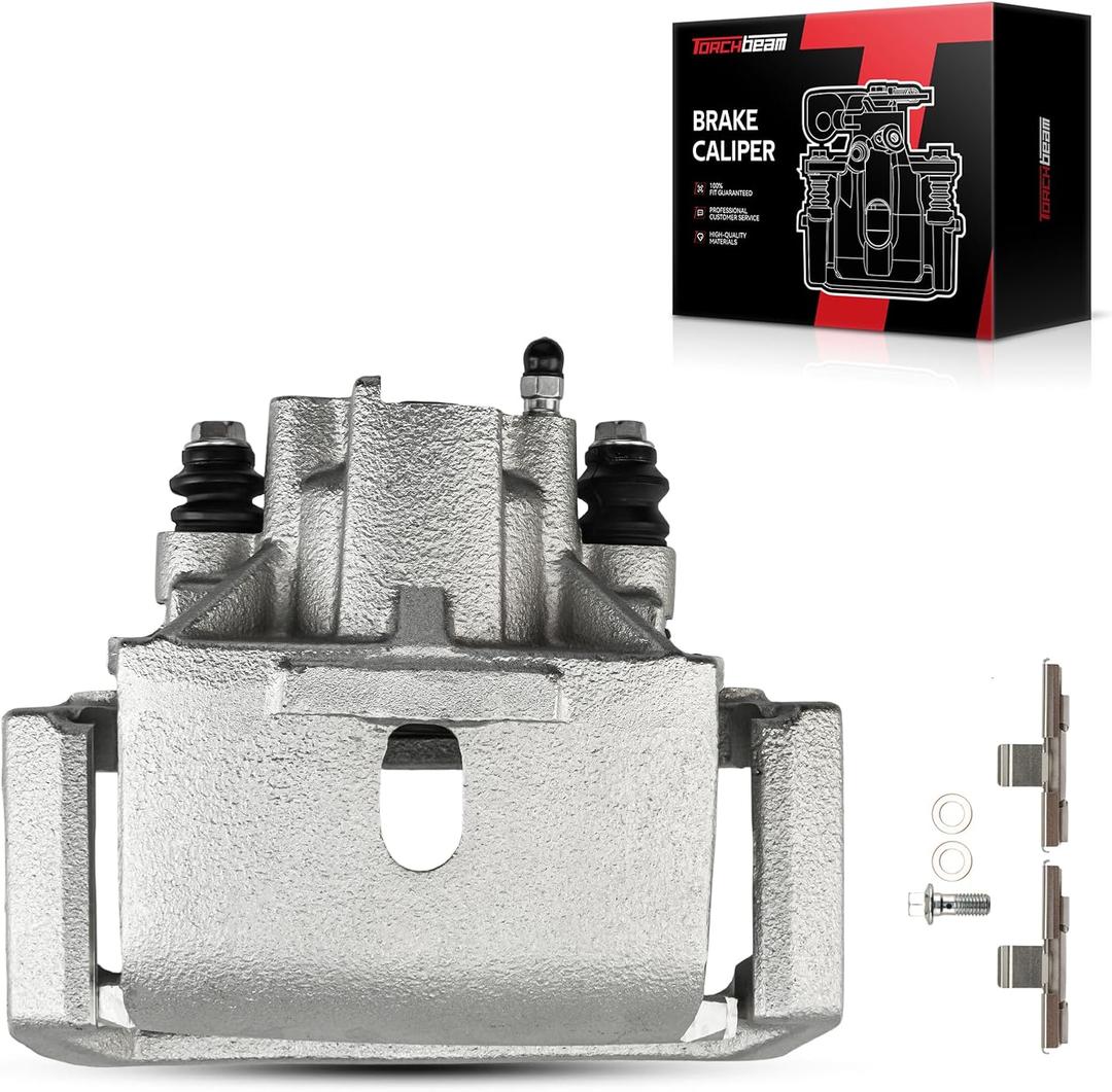 Torchbeam Rear Brake Caliper Right for Ram 1500 2011-2018, Dodge Ram 1500 2002-2010, Ram 1500 Classic 2019-2023, Dodge Durango 2004-2009, Chrysler Aspen, Rear Right Caliper with Bracket 18B4836