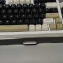 SABLUTE Keyboard Gaming - Audio-Sync RGB Light Strip, 19-Key Anti-Ghosting, Dual Control Knobs, Adjustable Stand, Ultra-Low Latency Quiet Mechanical Feel for PC Gamers (White)