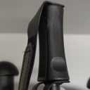 Portable Mini Cycle Bike Foot Pedal Exercise Machine Arm and Leg Recovery Peddler Exerciser Under Desk (Black)